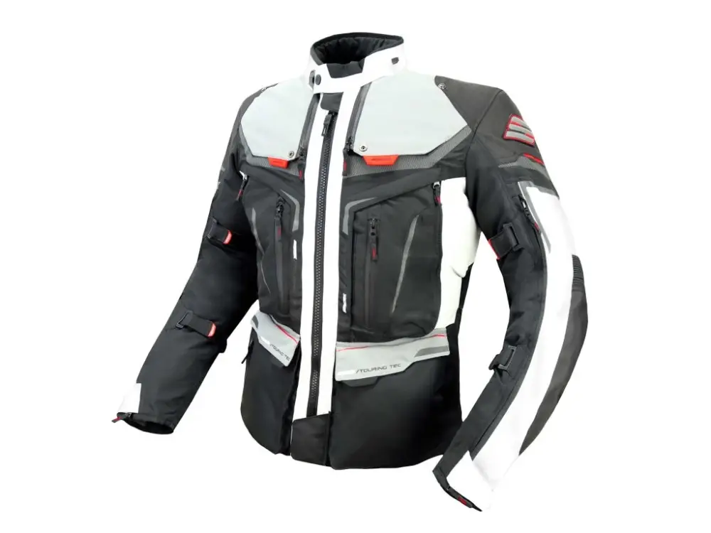 Akce Pánská textilní moto bunda SPARK NEVADA, šedá