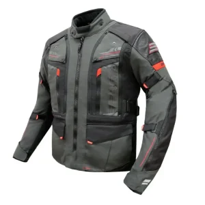 Pánská textilní moto bunda SPARK TRAILMASTER, šedá Aktuální