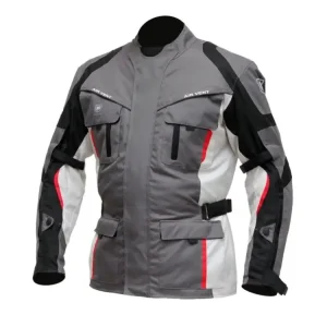 Přímo Od Výrobce Pánská textilní moto bunda CYBER GEAR TOUR LONG, šedá