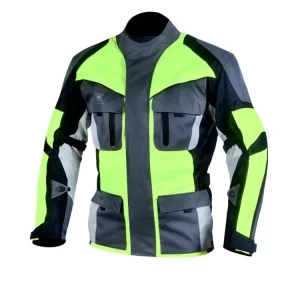 Oblíbený Pánská textilní moto bunda CYBER GEAR TOUR LONG, Fluo