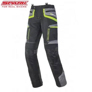 Pánské textilní moto kalhoty SPARK ROADRUNNER, černé Akční Cena