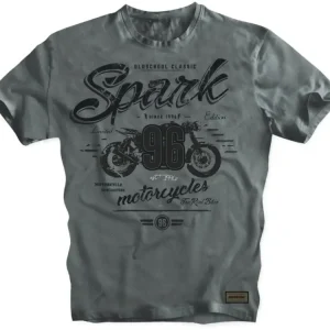 Oblíbený Pánské tričko Spark S 018, šedé