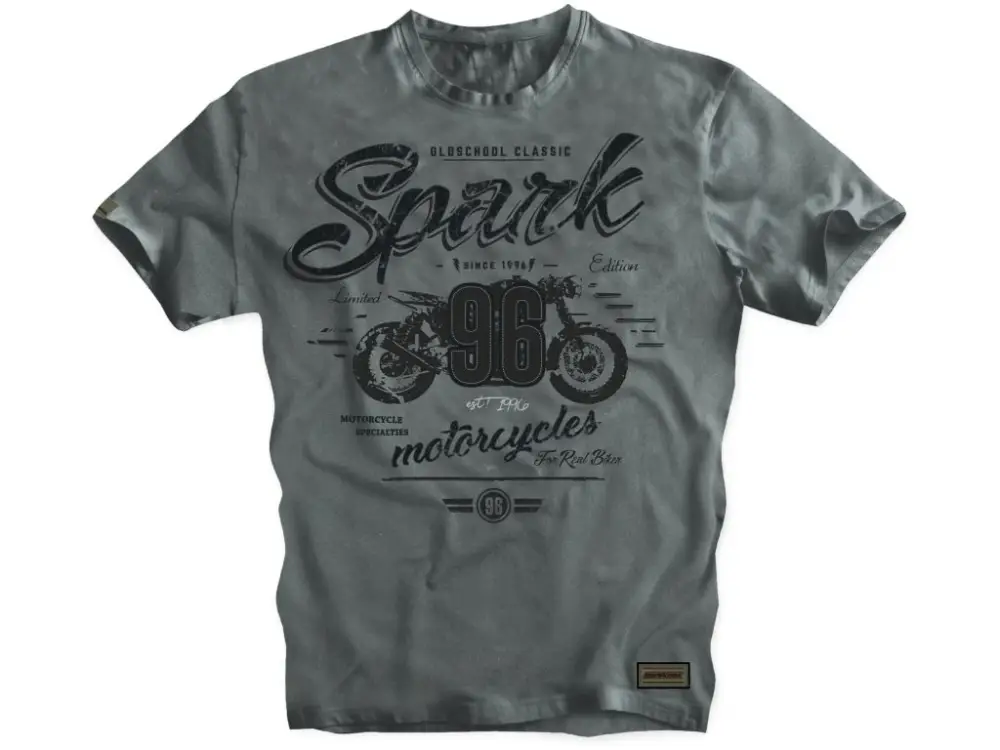 Oblíbený Pánské tričko Spark S 018, šedé
