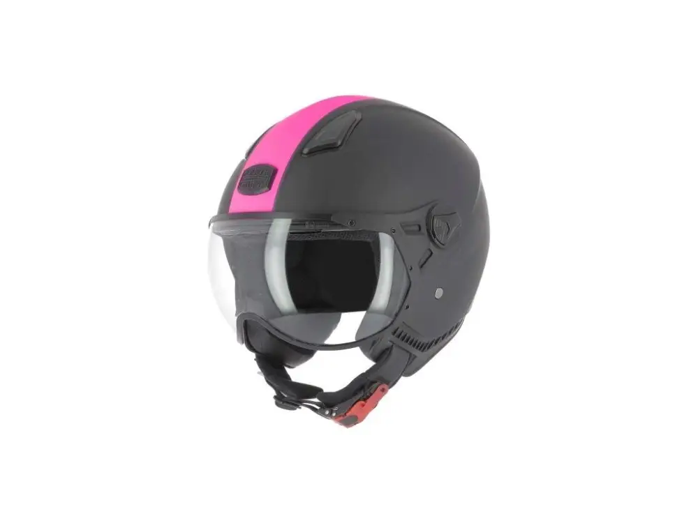 Moto přilba ASTONE KSR 2 matná černo/růžová Rychlé Dodání