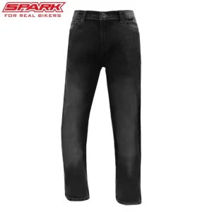 Poslední Šance Dámské džínové moto kalhoty SPARK LADY BODDIE , černé