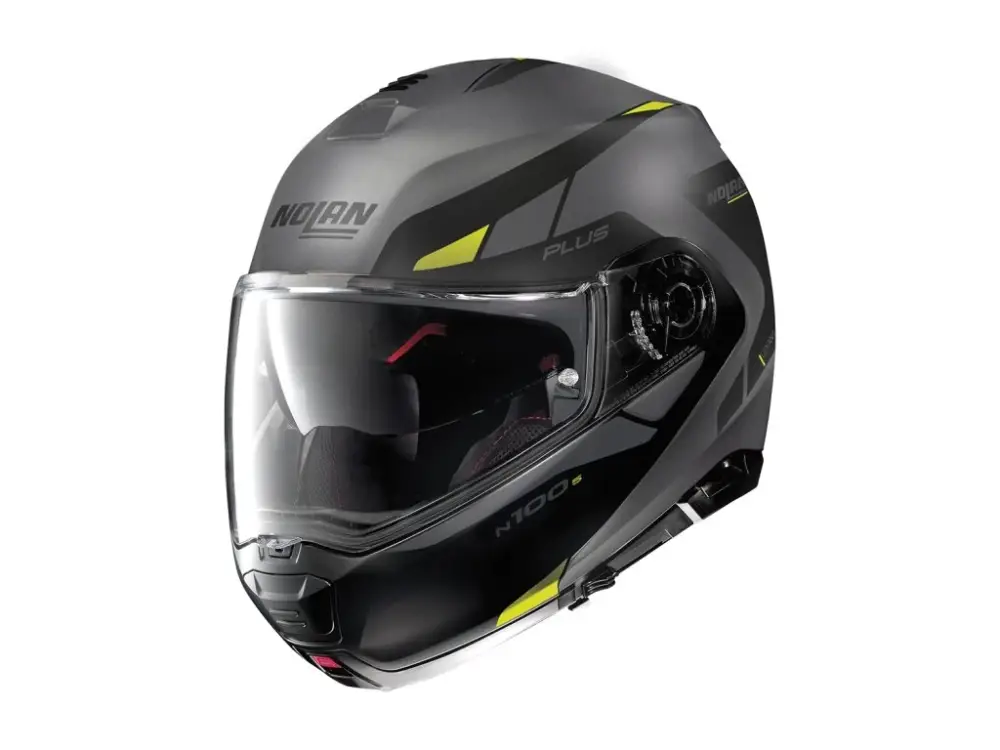 Moto helma Nolan N100-5 Plus Milestone N-Com Flat Lava grey 52 Objednat Nyní