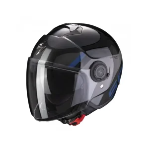 Cenově Výhodný Moto přilba SCORPION EXO-CITY SYMPA černo/stříbrná