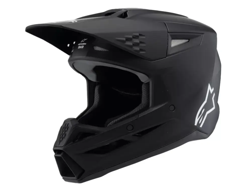 Alpinestars 830 2425 110 SM3 Youth Solid black matt helmet vel. YS Objednat Nyní