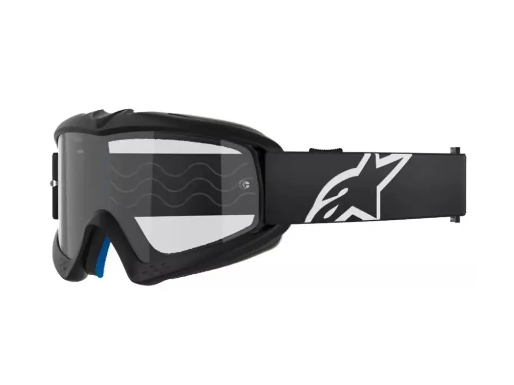 Dětské brýle 2025 Alpinestars Vision Youth Corp black/clear Časově Omezené
