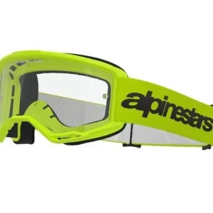 Značkový Motokrosové brýle 2025 Alpinestars Vision 3 Wordmark yellow fluo/clear