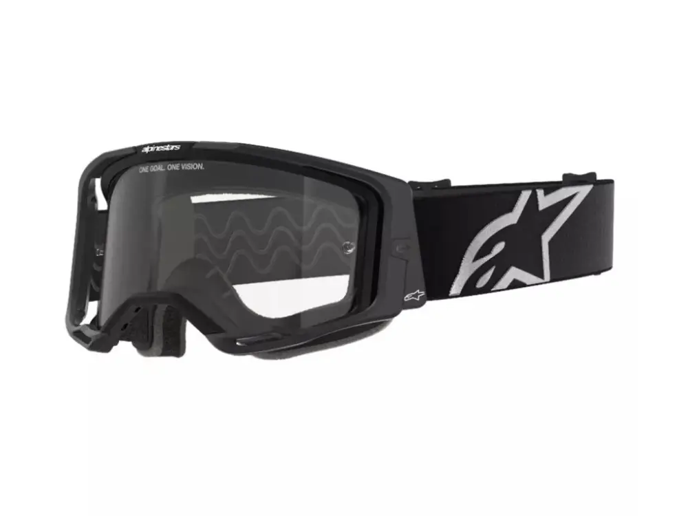 Akční Cena Brýle na motokros 2025 Alpinestars Vision 8 Corp black/clear