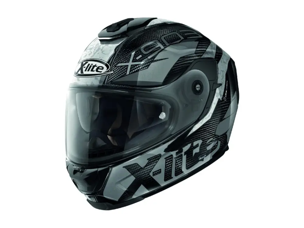 Moto helma X-Lite X-903 Ultra Carbon Barrage N-Com Carbon 55 Autentický