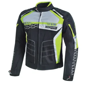 Pánská textilní moto bunda SPARK MIZZEN, Fluo Cenová Bomba