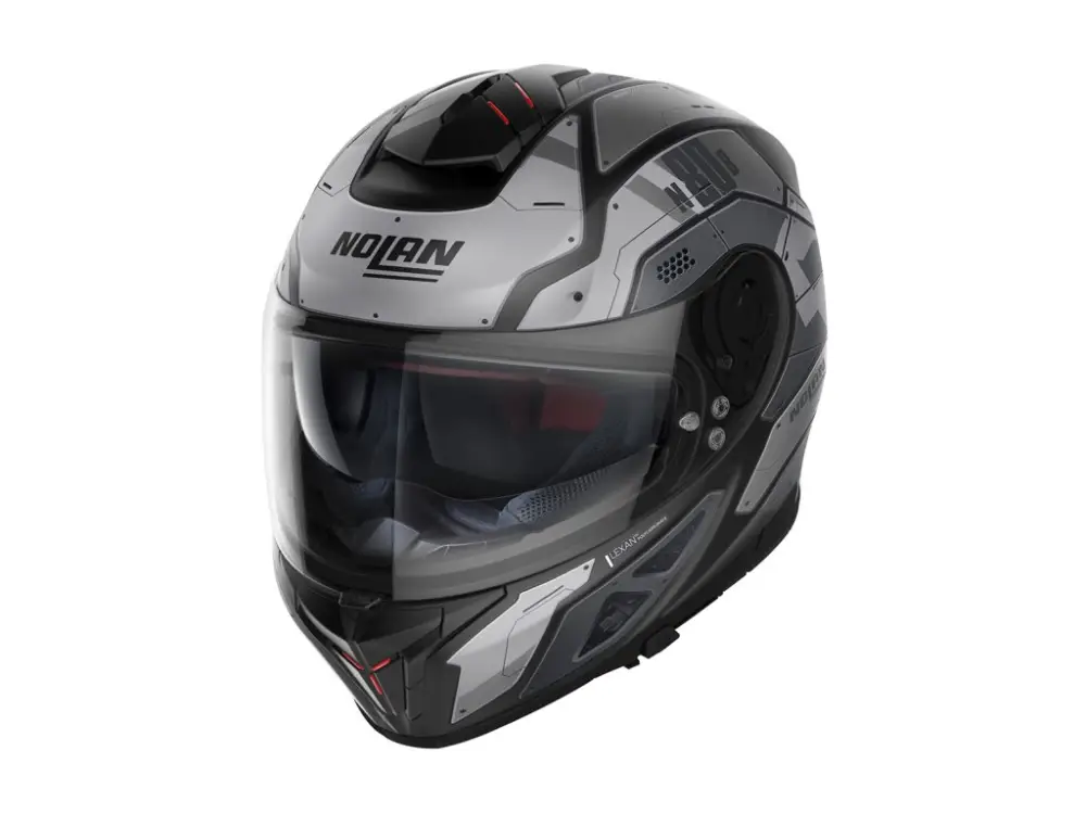 Levný Moto helma Nolan N80-8 Starscream N-com Flat Black 32