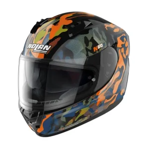 Výhodná Nabídka Moto helma Nolan N60-6 Metal Black Foxtrot 34