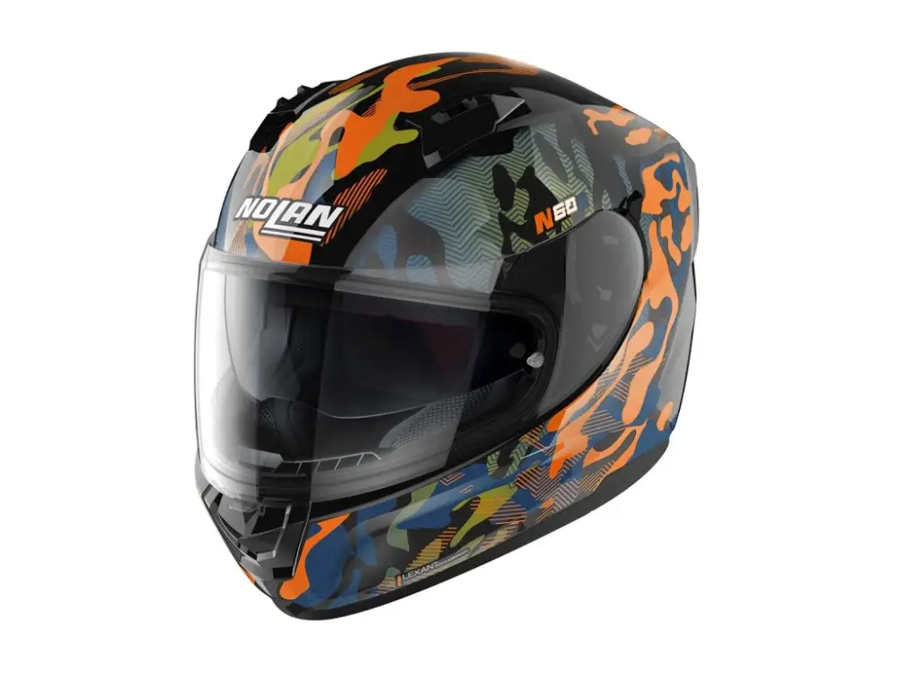 Výhodná Nabídka Moto helma Nolan N60-6 Metal Black Foxtrot 34