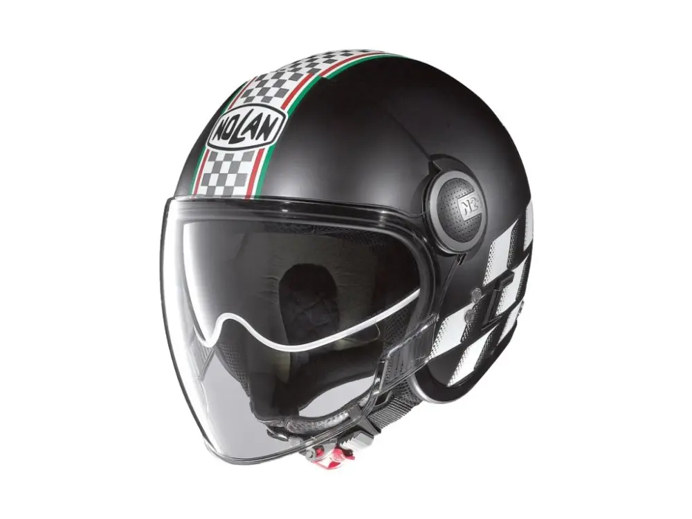 Nízká Cena Moto helma Nolan N21 Visor Asso Flat Black 21