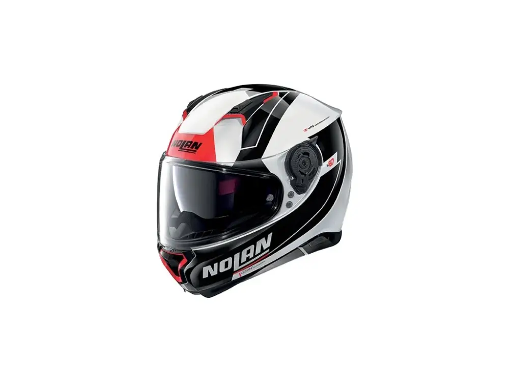 Nejprodávanější Moto helma Nolan N87 Skilled N-Com Metal White 98