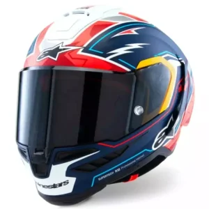 Cenový Hit Alpinestars Supertech R10 Pedro Acosta Le blue/red/white matt helmet vel. S