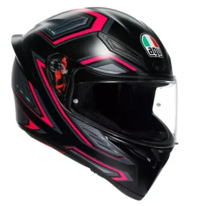 Oblíbený AGV K1S E2206 SLING MATT BLACK/PINK vel. XS