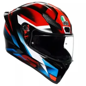 Cenově Výhodný AGV K1S E2206 FASTLAP BLACK/RED/BLUE vel. S