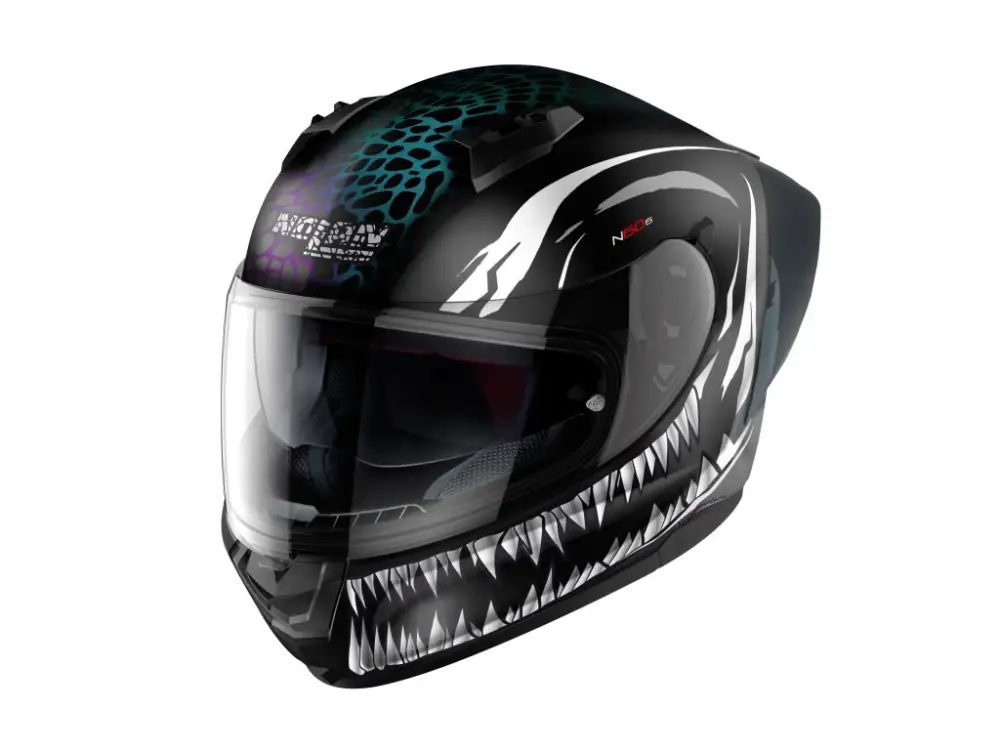 Moto helma Nolan N60-6 Sport Ravenous Flat Black 28 Tovární Cena