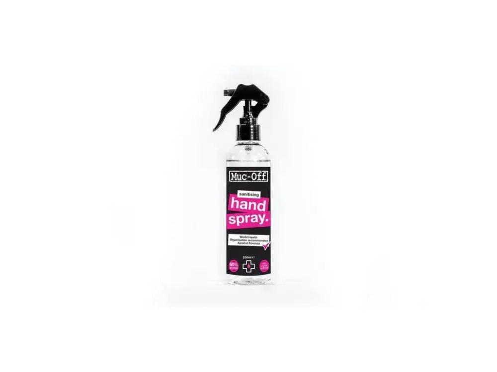 Muc-Off 20229 antibakteriální, dezinfekční sprej na ruce 250 ml Aktuální