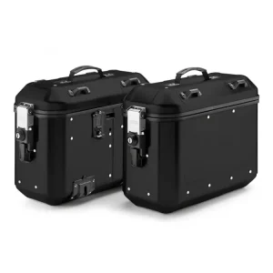 DLMK36BPACK2 pravý + levý kufr GIVI Dolomiti 36 Trekker hliníkový černý (boční), objem 2x36 ltr. Dokud Zásoby Vydrží