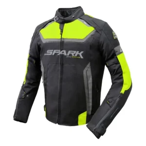 Pouze Dnes Pánská textilní moto bunda SPARK MAVERICK, fluo