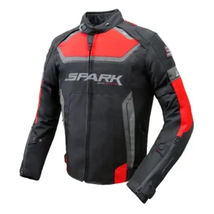 Nejlepší Volba Pánská textilní moto bunda SPARK MAVERICK, červená