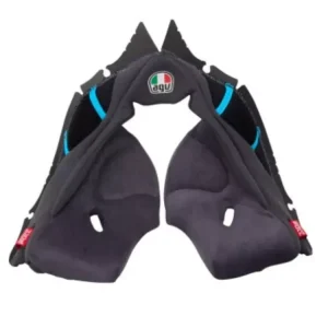 AGV GREY/CYAN CHEEK PADS PISTA GP RR vel. M Akce