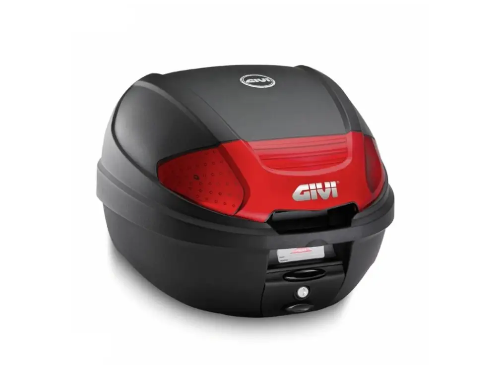 Víkendová Akce E300N2B kufr GIVI černý s novým otevíráním tlačítkem (Monolock s vlastní plotnou), objem 30 ltr.