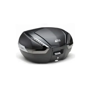V47NNT TECH kufr GIVI černý (Monokey) s čirými odrazkami a černým víkem, objem 47 ltr. Výprodej