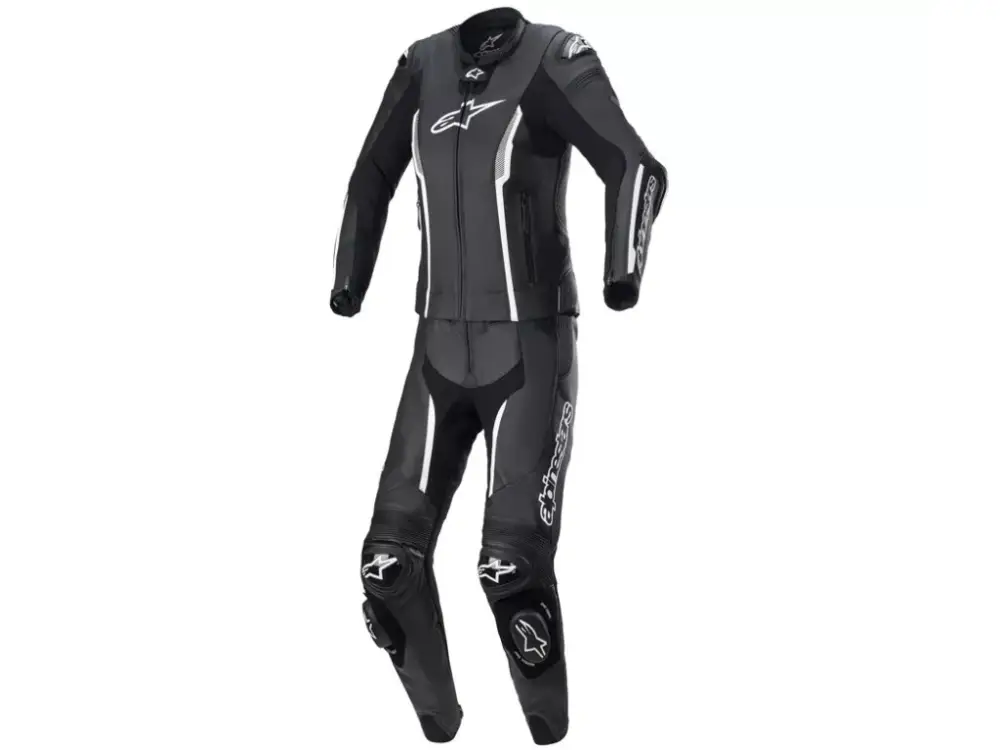 Dámská dvoudílná kombinéza Alpinestars Stella Missile V2 black/white vel. 40 Akční Nabídka