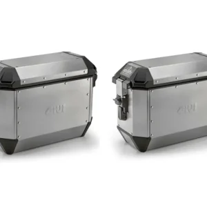 ALA36APACK2 pravý + levý kufr GIVI Trekker ALASKA celohliníkový stříbrný (boční), objem 2x36 ltr. Originální