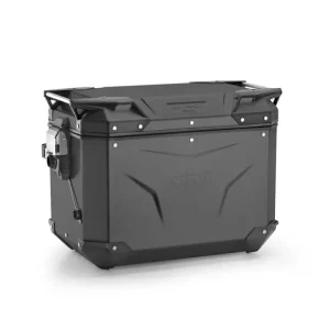 Akce OBKEV48BR černý pravý kufr GIVI Trekker Outback EVO SMART hliníkový (boční), bez zámku, 48 ltr.