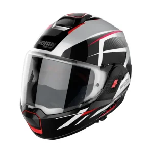 Odeslání Ihned Moto helma Nolan N120-1 Nightlife N-com Metal White 27