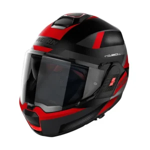 Výhodná Nabídka Moto helma Nolan N120-1 Subway N-com Flat Black 22
