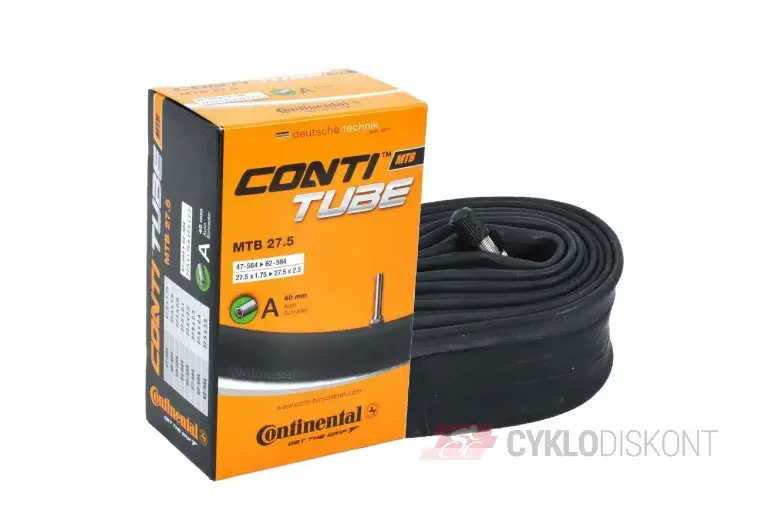 27,5" duše CONTINENTAL Tube MTB (autoventilek) Nejlepší Volba