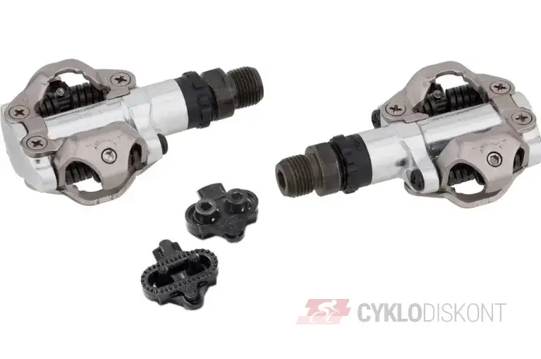 nášlapné pedály SHIMANO PD-M520 stříbrné Přímo Od Výrobce