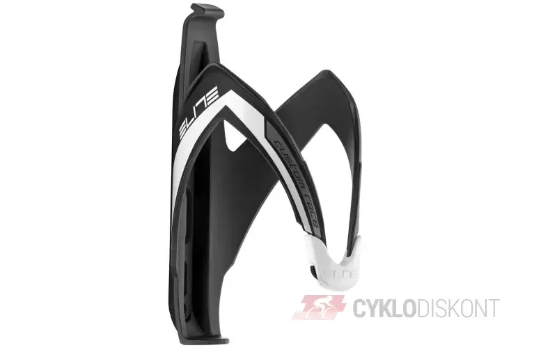 košík lahve ELITE Custom raceblack/white matt Nejprodávanější