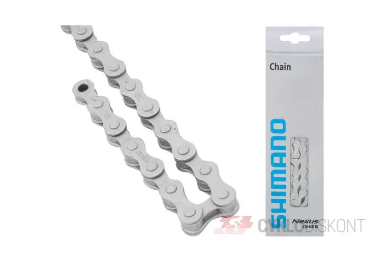 Značkový řetěz Shimano NEXUS CN-NX10 1/2x1/8(1-3 kolečko)