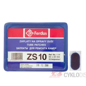 Originální lepení-záplata FERDUS ZS10 ovál 50x25mm