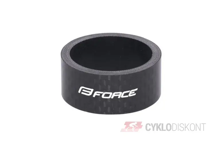 podložka FORCE 1 1/8" AHEAD 15 mm KARBON Výhodná Nabídka