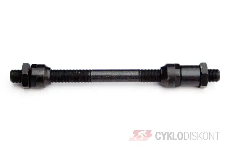 Značkový osa zadního náboje RU kompletní M10/145mm