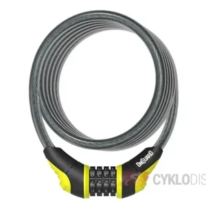 Expresní Doručení zámek ONGUARD spirála 8160 10x1800mm žlutý