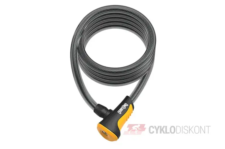 Nízká Cena zámek ONGUARD spirála 8167 8x1200mm oranžový