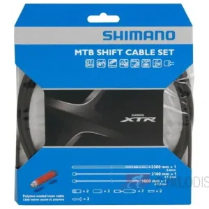MTB řadící set Shimano MTB Shift Cable set XTR černý Akční Nabídka