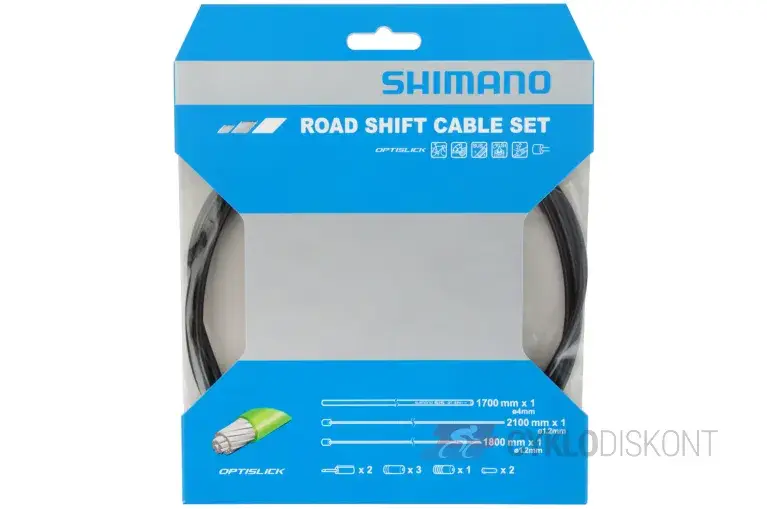 Nízká Cena Silniční řadící set Shimano Road Shift Cable set Optislick černý