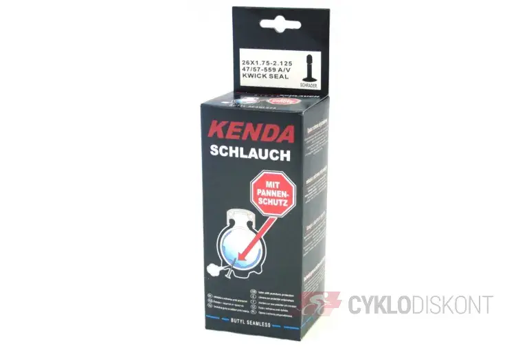 Sezónní Sleva 26" mtb duše s tmelem KENDA 26x1,75-2,125 (47/57-559)
